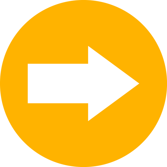 Right Arrow in Yellow Circle Icon